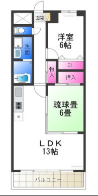 マルシェの間取り