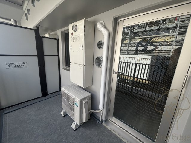 アーバネックス南森町EASTのバルコニー