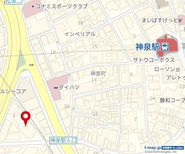 【地図】 | パルテール目黒青葉台
