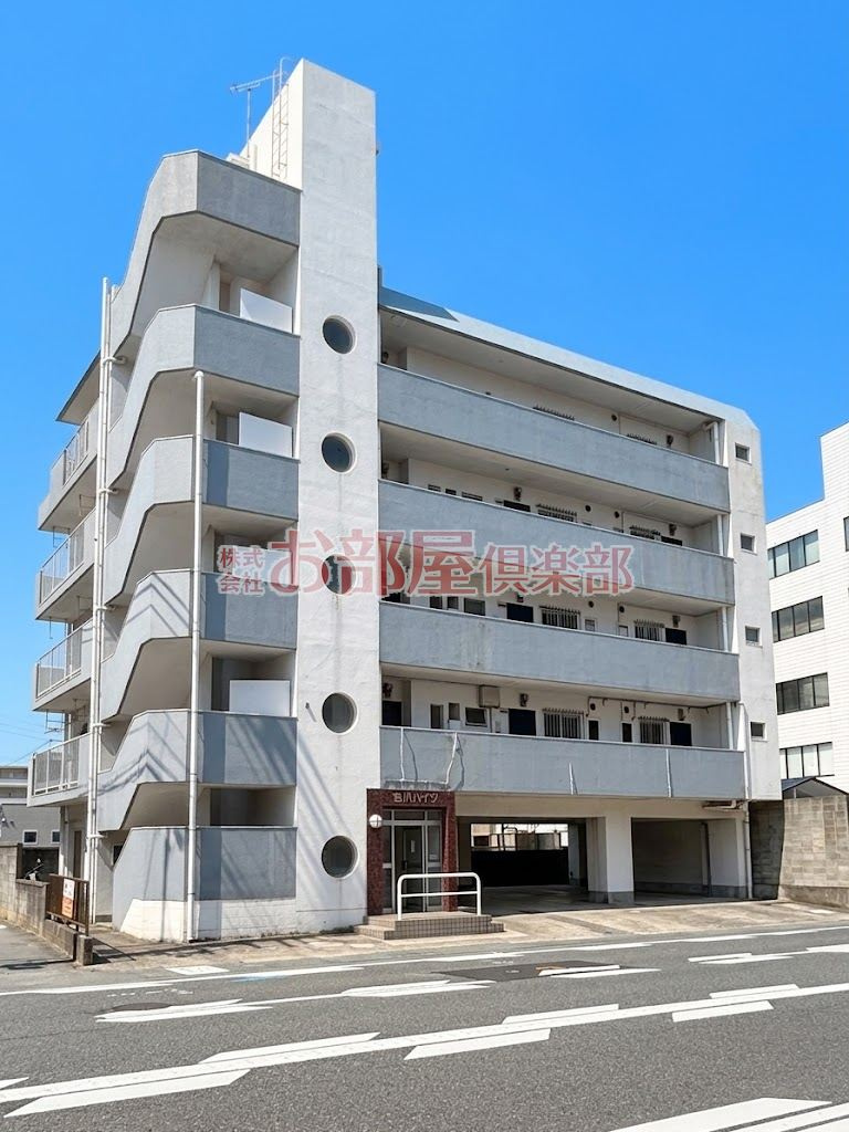 合川ハイツの外観|外はこのようになっています
