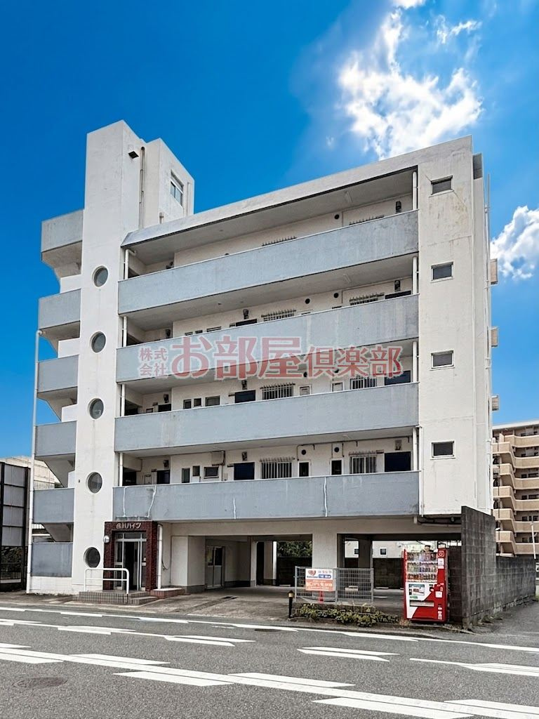 合川ハイツの外観|落ち着いた雰囲気の外観です
