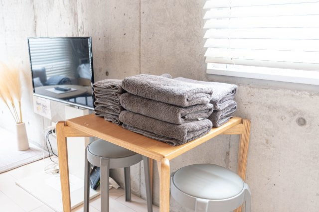 COCOBNB DAIKOKUCHO NAMBA OSAKAの居間・リビング