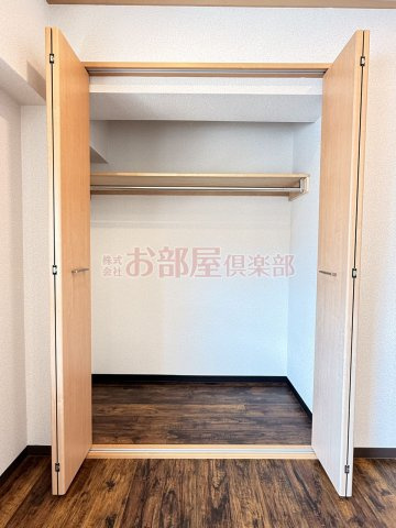 合川ハイツの収納|専用の収納スペースです