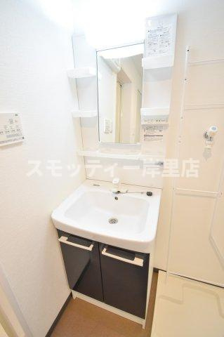 グリッター清水丘の独立洗面台
