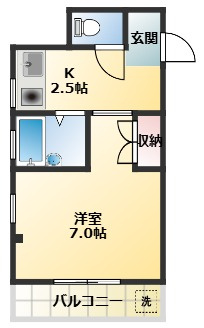 和幸ビルの間取り