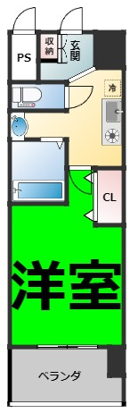 仲介手数料0！！パークフラッツ金山の間取り