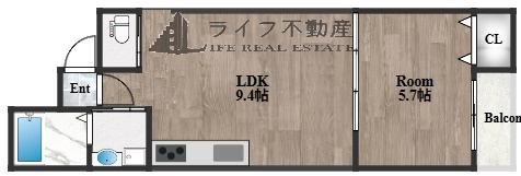 トップヒル森河内の間取り