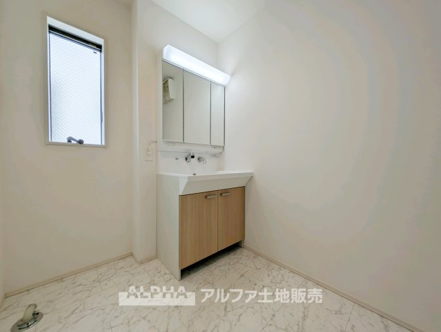 東村山市恩多町5丁目　中古一戸建　2020年築の独立洗面台|独立洗面化粧台付き