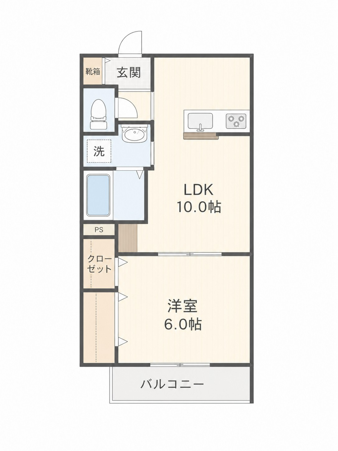 フローリアの間取り