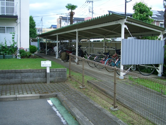 ☆屋根付駐輪場☆