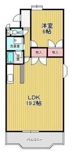 ロイヤル徳重Ⅱの間取り