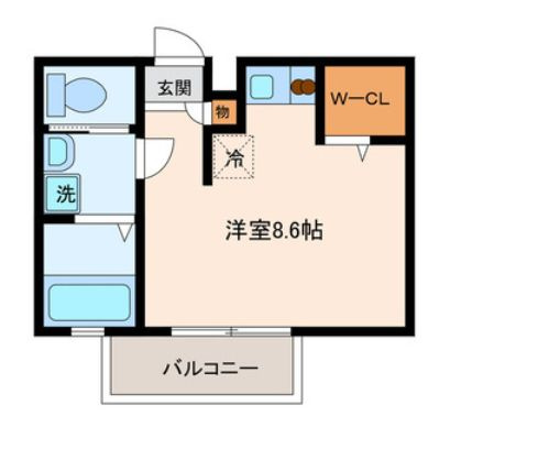 エルミタージュの間取り