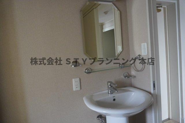 仲介手数料0！！リバーフロントレジデンスの洗面所