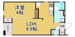 LE　LIERREの間取り