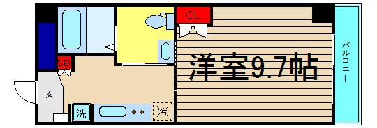 エルセレーノ住之江の間取り