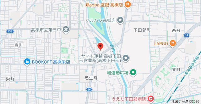 芝生町2丁目戸建の地図
