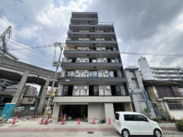 大阪市東住吉区北田辺２丁目の店舗事務所の外観