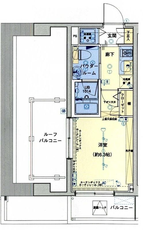 ブライズ品川大井の間取り|間取りです。