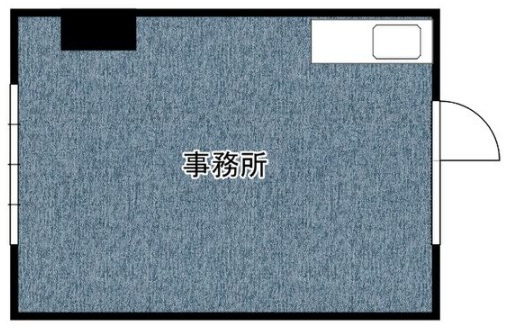 大阪市中央区内本町２丁目の事務所の間取り