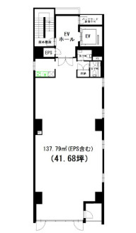 BADGE長堀BLDG.5階の間取り