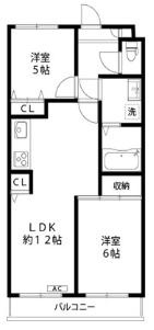 【間取り】 | ヴェルジュ多摩川