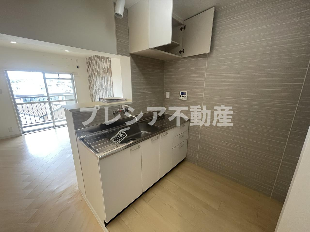 甲子園東行マンションのキッチン
