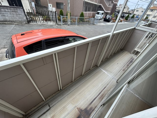 ハイツサンフラワーのバルコニー