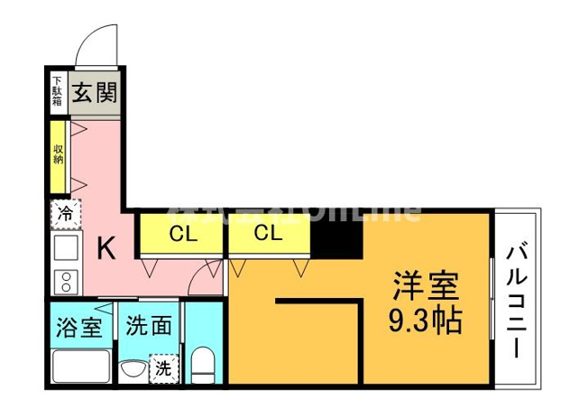 【間取り】 | メゾン・ドゥ・シャトン豊浦町
