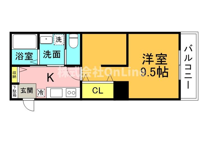 【間取り】 | メゾン・ドゥ・シャトン豊浦町