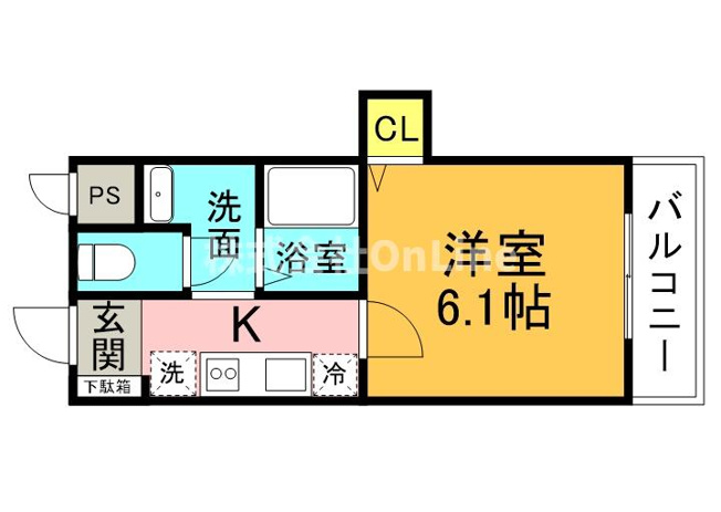 【間取り】 | メゾン・ドゥ・シャトン豊浦町