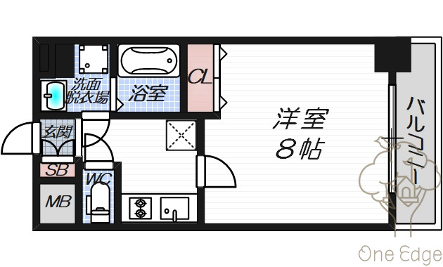 プレサンス梅田の間取り