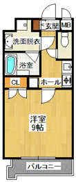 プレシャス小林の間取り