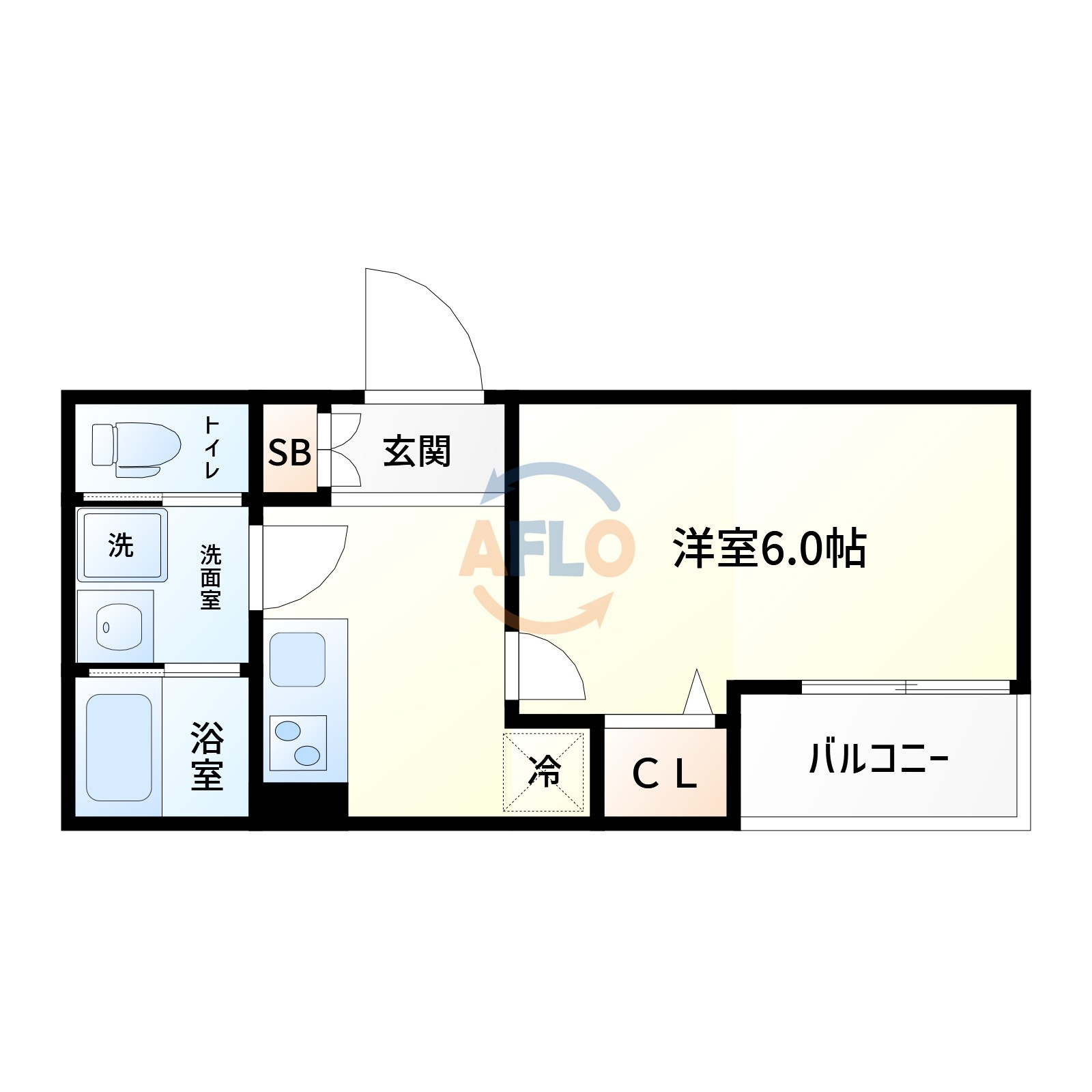 ヴェルメゾン三津屋中の間取り|間取り