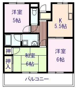 【間取り】 | ベルメゾン上松