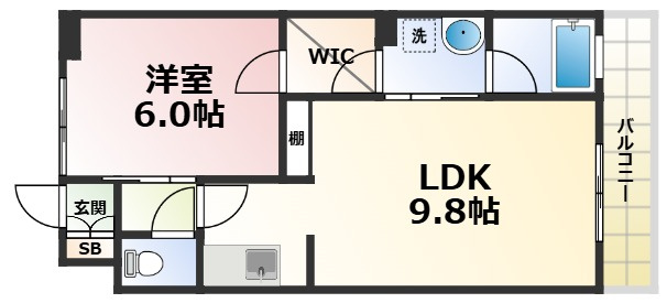ユンヌファシリテの間取り