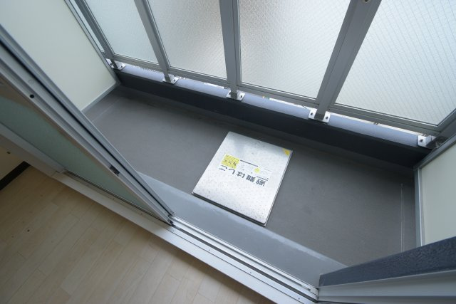 U-ro難波南のバルコニー