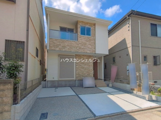 【外観】 | 名古屋市中村区角割町4丁目24-7【仲介手数料無料】新築一戸建て　1号棟