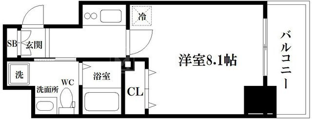 MSR梅田EASTの間取り