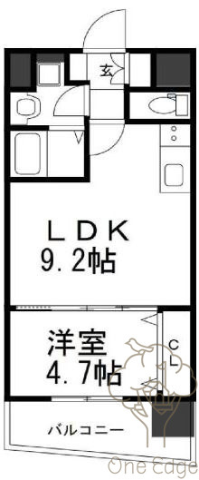 シェリロ神山の間取り