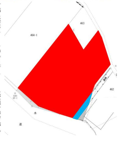 倉敷市有城　167.14坪の土地図