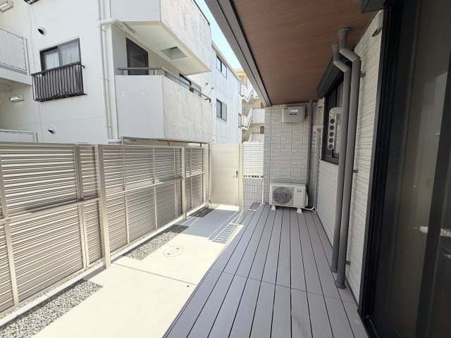 Ｖｉａ　Ｓｏｌｅ六甲道のバルコニー