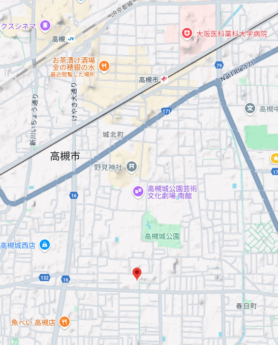 阪口マンションの地図