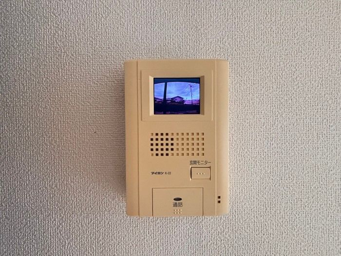 サンライズⅡ番館のセキュリティ|TVモニター付きで安心です☆