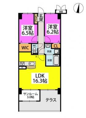 【間取り】 | VegaLight別府