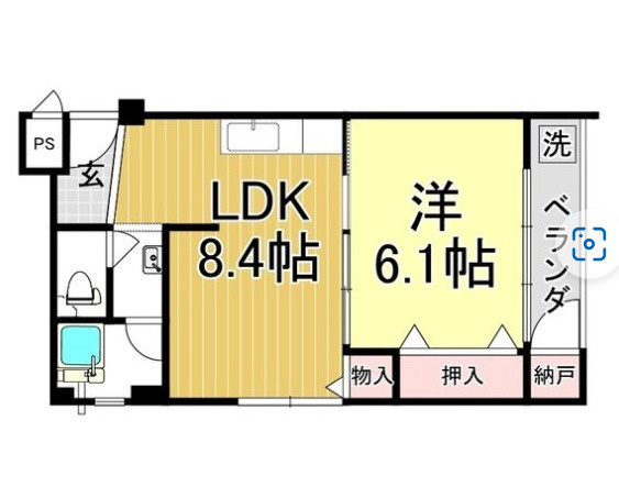 大協ビルの間取り