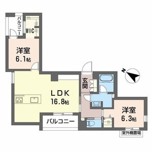 【間取り】 | シャーメゾン　ノワリー