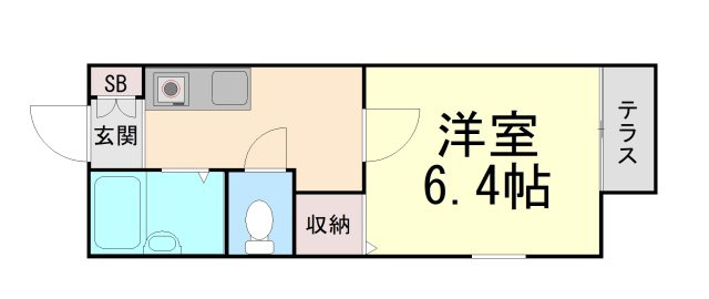 ドミールほづみの間取り