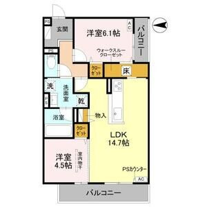 【間取り】 | TORISIA千里丘Ⅲ