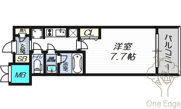 Mid Cout Umekitaの間取り