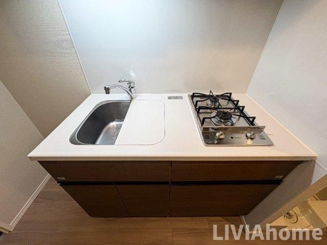 品川区旗の台６丁目の賃貸マンションのキッチン